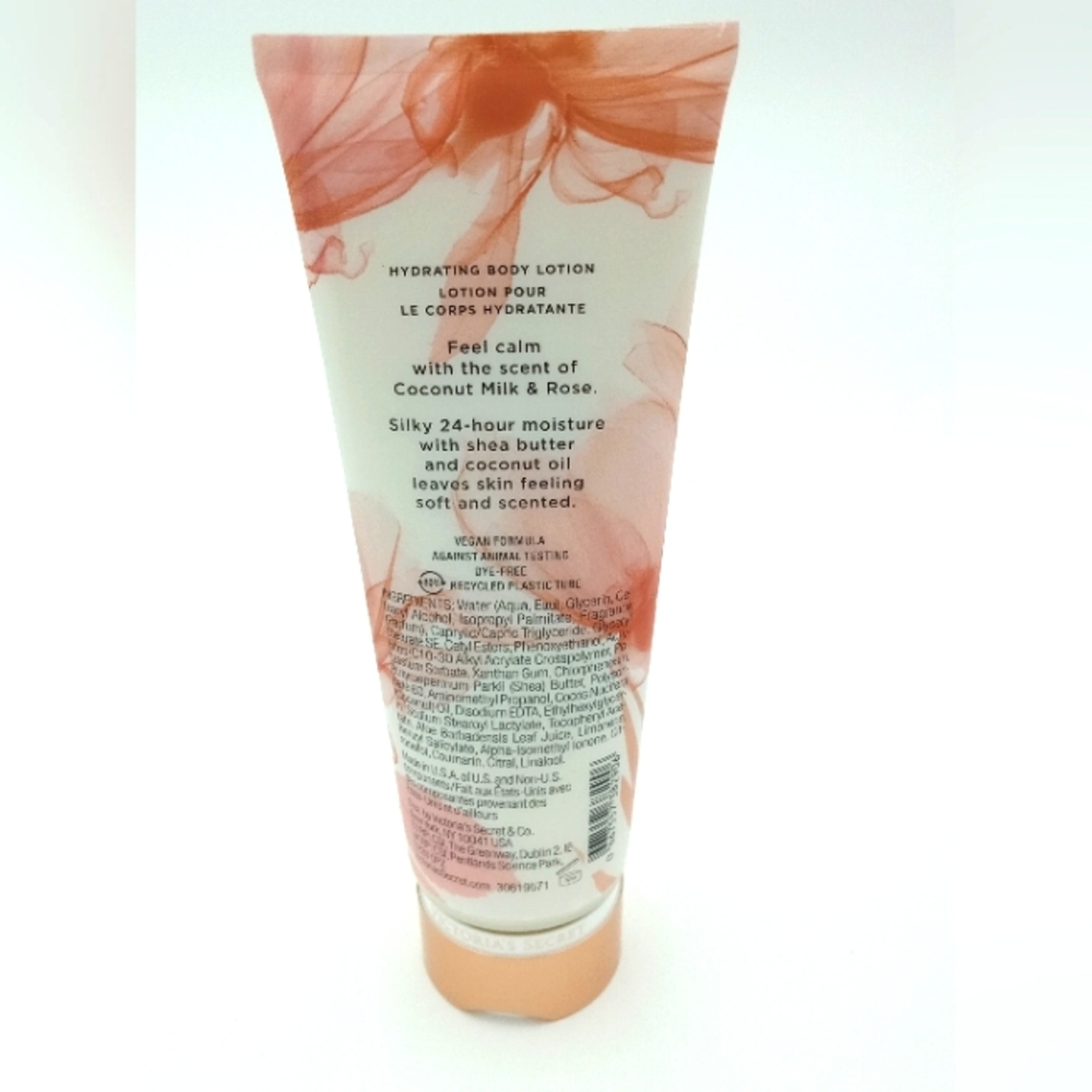 Victoria Secret Coconut Milk And Rose Body Lotion New - Picture 2 of 4